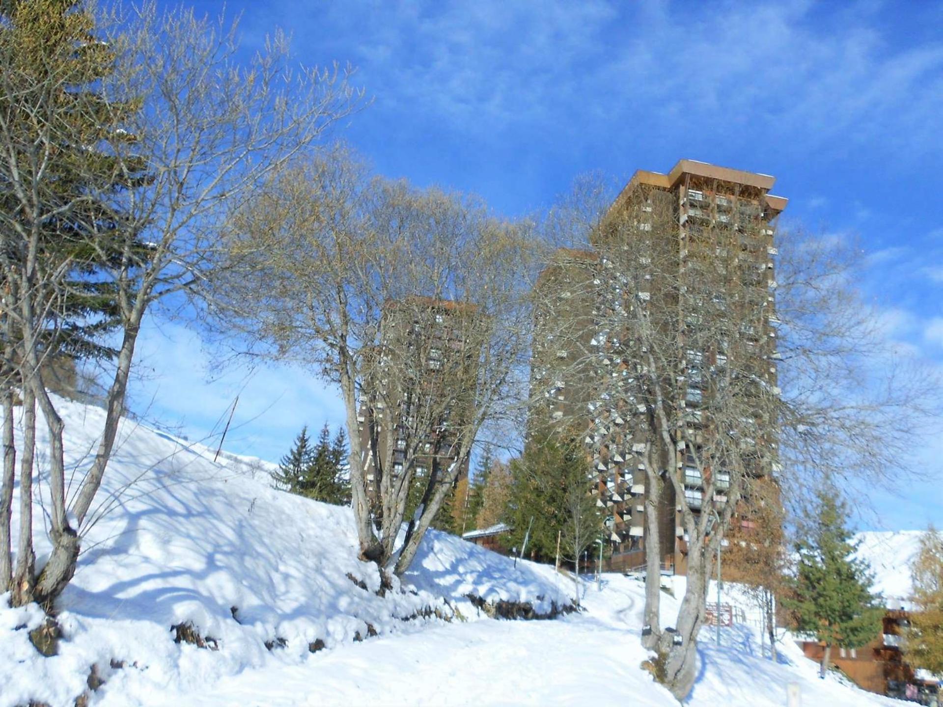 Studio 2 Personnes - Ete/Hiver - Chez Valou Apartamento Le Corbier Exterior foto